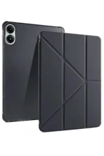 Uray store Xiaomi Redmi Pad Pro 12.1 Kılıf Kalemlikli Mars Tablet Kılıfı - Siyah