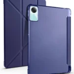 Uray store Xiaomi Redmi Pad SE 4G Kılıf Kalemlikli Mars Tablet Kılıfı - Lacivert