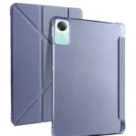 Uray store Xiaomi Redmi Pad SE 4G Kılıf Kalemlikli Mars Tablet Kılıfı - Lavender