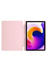 Uray store Xiaomi Redmi Pad SE 4G Kılıf Kalemlikli Mars Tablet Kılıfı - Rose Gold - Görsel 2
