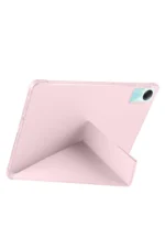 Uray store Xiaomi Redmi Pad SE 4G Kılıf Kalemlikli Mars Tablet Kılıfı - Rose Gold - Görsel 3