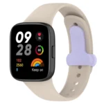 Uray store Xiaomi Redmi Watch 3 Origin Silikon Kordon - Bej