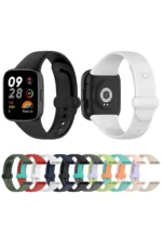 Uray store Xiaomi Redmi Watch 3 Origin Silikon Kordon - Koyu Yeşil - Görsel 3