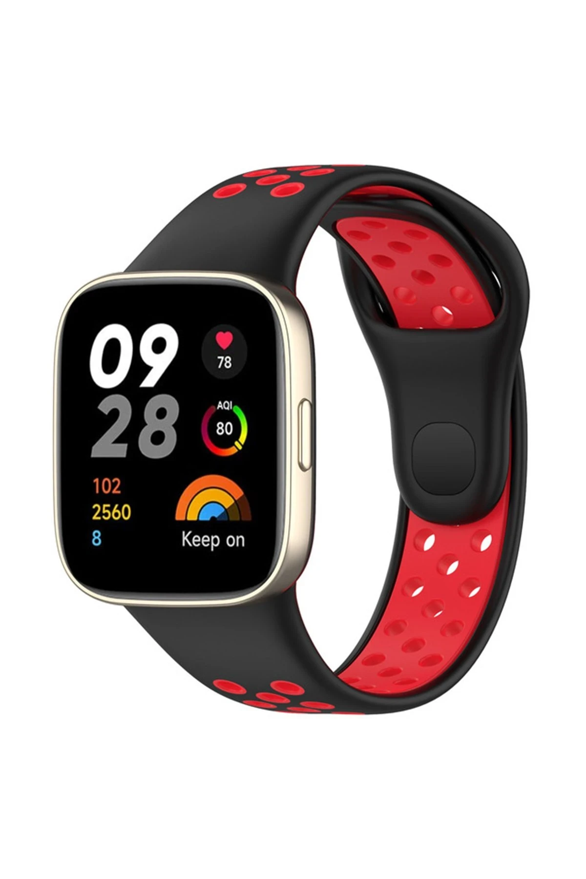 newface-xiaomi-redmi-watch-3-spor-delikli-kordon-siyah-kirmizi-default Uray store Xiaomi Redmi Watch 3 Spor Delikli Kordon - Siyah-Kırmızı - Görsel 1