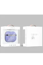 Onegif Apple Airpods 2 (2.nesil) Bright Simli Airpods Kapak - Siyah - Görsel 3