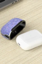 Onegif Apple Airpods Pro 2 (2.nesil) Bright Simli Airpods Kapak - Siyah - Görsel 5