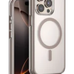 Onegif Apple iPhone 15 Pro Max Hulk Magsafe Kapak - Çöl Titanyum