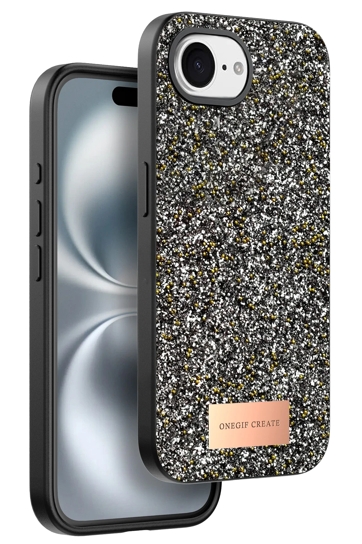 onegif-apple-iphone-16e-bright-simli-kapak-gumus-default Onegif Apple iPhone 16E Bright Simli Kapak - Gümüş - Görsel 1