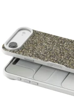 Onegif Apple iPhone 17 Air Bright Simli Kapak - Çöl Titanyum - Görsel 2