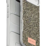 Onegif Apple iPhone 17 Air Bright Simli Kapak - Çöl Titanyum