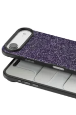 Onegif Apple iPhone 17 Air Bright Simli Kapak - Derin Mor - Görsel 2