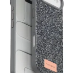 Onegif Apple iPhone 17 Air Bright Simli Kapak - Gümüş