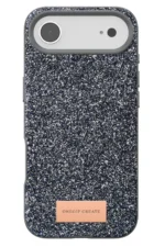 Onegif Apple iPhone 17 Air Bright Simli Kapak - Gümüş - Görsel 4