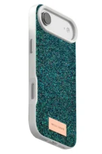 Onegif Apple iPhone 17 Air Bright Simli Kapak - Koyu Yeşil - Görsel 3