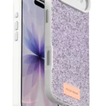 Onegif Apple iPhone 17 Air Bright Simli Kapak - Lila