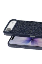 Onegif Apple iPhone 17 Air Bright Simli Kapak - Mavi - Görsel 2
