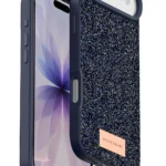 Onegif Apple iPhone 17 Air Bright Simli Kapak - Mavi