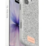 Onegif Apple iPhone 17 Bright Simli Kapak - Beyaz