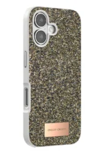 Onegif Apple iPhone 17 Bright Simli Kapak - Çöl Titanyum - Görsel 3