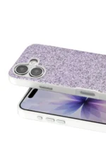 Onegif Apple iPhone 17 Bright Simli Kapak - Lila - Görsel 2