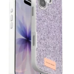 Onegif Apple iPhone 17 Bright Simli Kapak - Lila