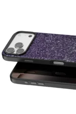 Onegif Apple iPhone 17 Pro Bright Simli Kapak - Derin Mor - Görsel 2