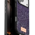 Onegif Apple iPhone 17 Pro Bright Simli Kapak - Derin Mor