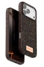Onegif Apple iPhone 17 Pro Bright Simli Kapak - Gold