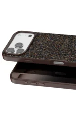 Onegif Apple iPhone 17 Pro Max Bright Simli Kapak - Gold - Görsel 2