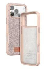 Onegif Apple iPhone 17 Pro Max Bright Simli Kapak - Pembe - Görsel 3