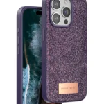 Onegif Apple iPhone 15 Pro Max Bright Simli Kapak - Derin Mor
