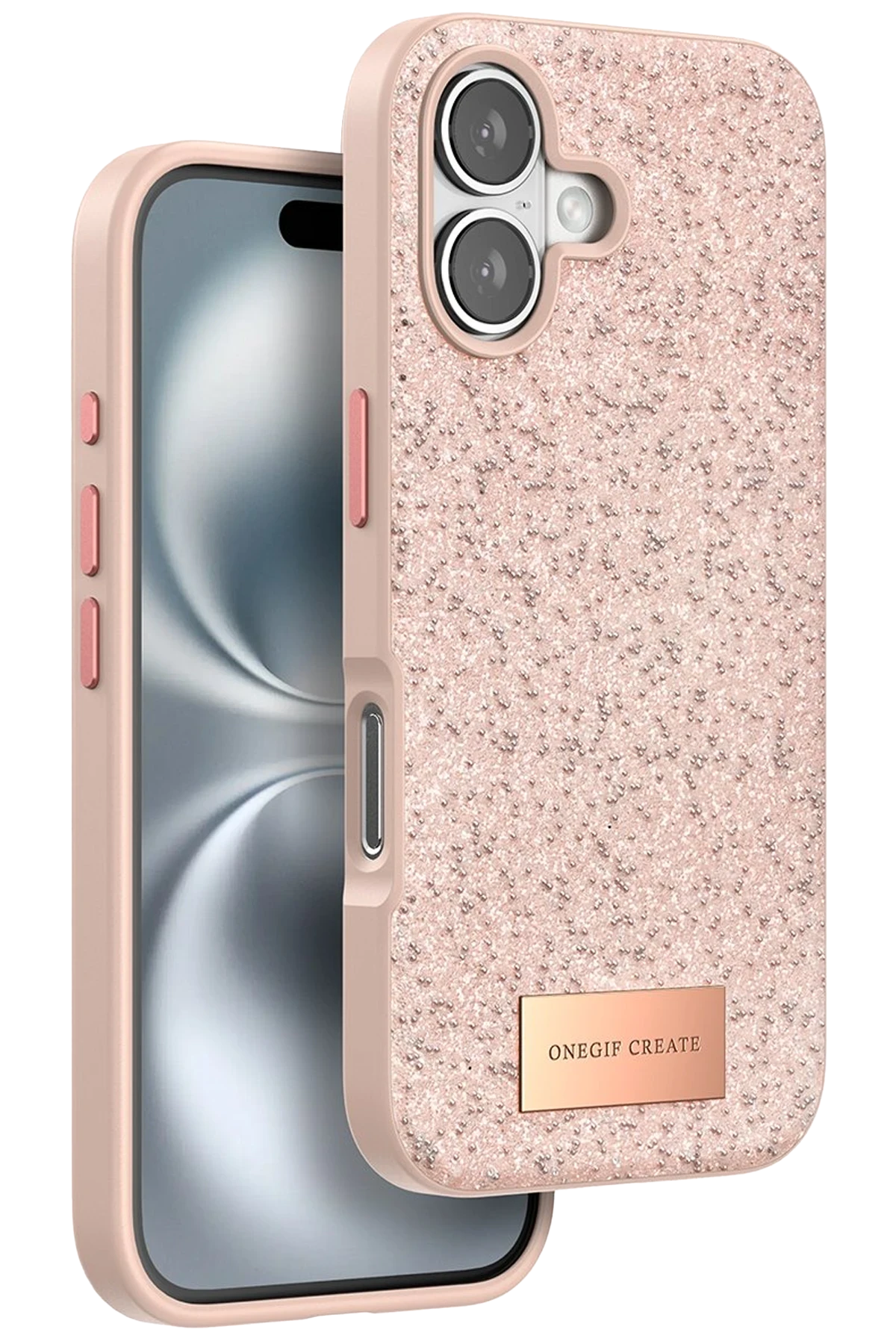 onegif-iphone-16-plus-bright-simli-kapak-pembe-default Onegif Apple iPhone 16 Plus Bright Simli Kapak - Pembe - Görsel 1