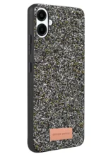 Onegif Samsung Galaxy A07 4G Bright Simli Kapak - Gold - Görsel 3