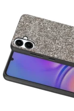 Onegif Samsung Galaxy A07 4G Bright Simli Kapak - Gümüş - Görsel 2