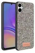 Onegif Samsung Galaxy A07 4G Bright Simli Kapak - Gümüş