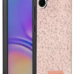 Onegif Samsung Galaxy A07 4G Bright Simli Kapak - Pembe
