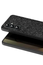 Onegif Samsung Galaxy A17 5G Bright Simli Kapak - Siyah - Görsel 2
