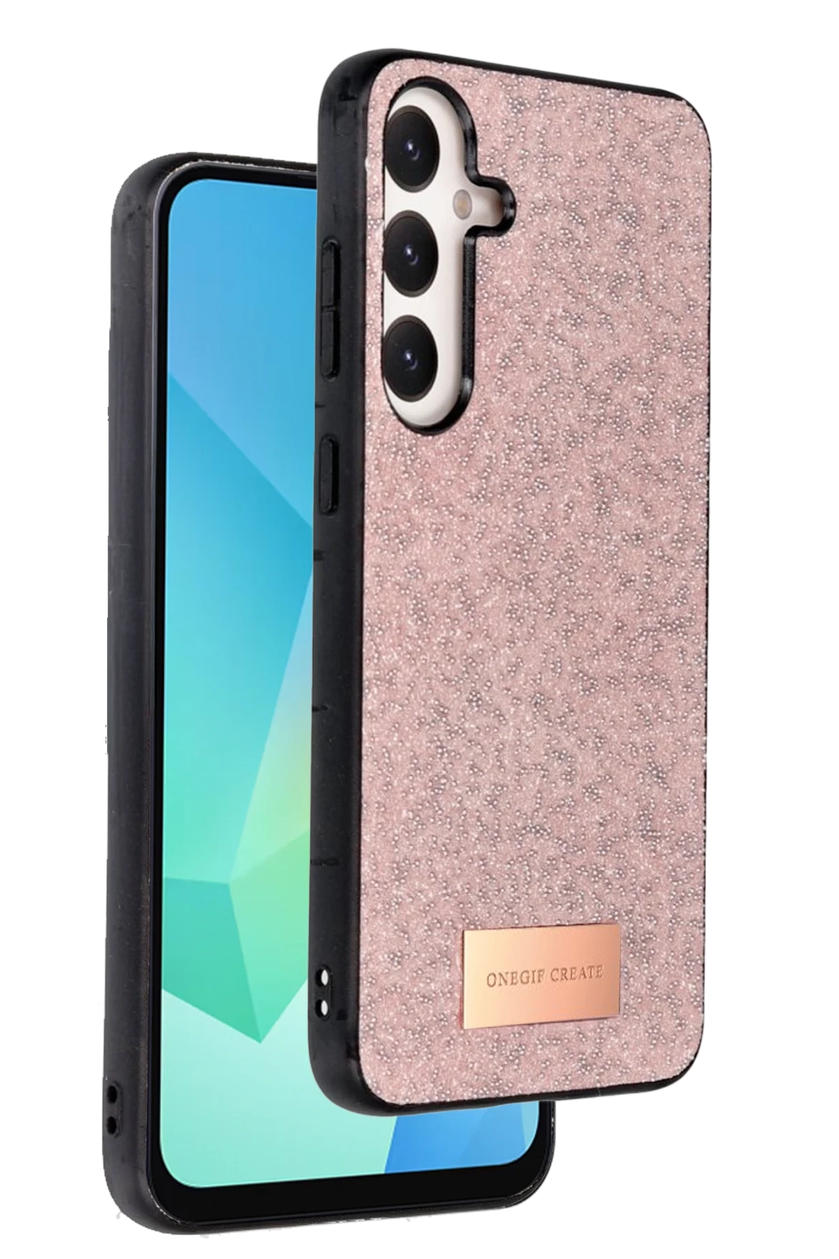 onegif-samsung-galaxy-a26-bright-simli-kapak-pembe-default Onegif Samsung Galaxy A26 Bright Simli Kapak - Pembe - Görsel 1