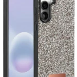 Onegif Samsung Galaxy A37 5G Bright Simli Kapak - Gümüş