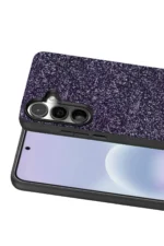 Onegif Samsung Galaxy A57 5G Bright Simli Kapak - Derin Mor - Görsel 2