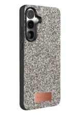 Onegif Samsung Galaxy A57 5G Bright Simli Kapak - Gümüş - Görsel 3