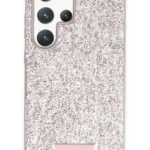 Onegif Samsung Galaxy S23 Ultra Bright Simli Kapak - Gold