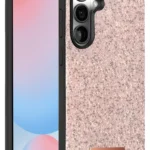 Onegif Samsung Galaxy S24 Bright Simli Kapak - Pembe