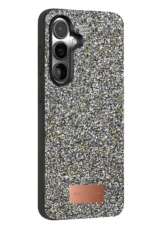 Onegif Samsung Galaxy S24 FE Bright Simli Kapak - Gold - Görsel 3