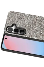 Onegif Samsung Galaxy S24 Plus Bright Simli Kapak - Gümüş - Görsel 2
