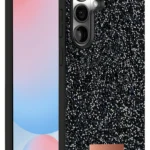 Onegif Samsung Galaxy S24 Plus Bright Simli Kapak - Siyah