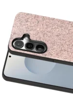 Onegif Samsung Galaxy S25 Bright Simli Kapak - Pembe - Görsel 2