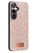 Onegif Samsung Galaxy S25 Bright Simli Kapak - Pembe - Görsel 3