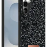 Onegif Samsung Galaxy S25 Bright Simli Kapak - Siyah