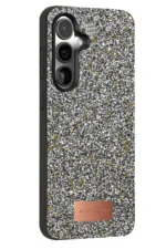 Onegif Samsung Galaxy S25 Plus Bright Simli Kapak - Gold - Görsel 3
